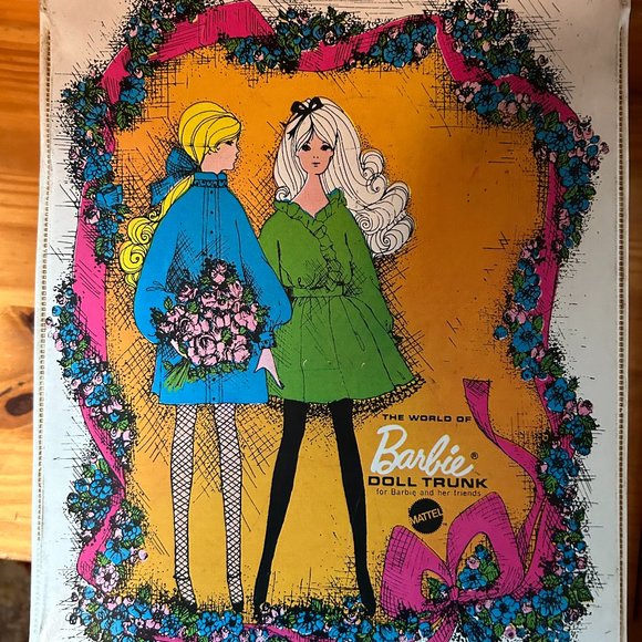 Vintage 1968 Barbie Case Mattel - Picture 1 of 9